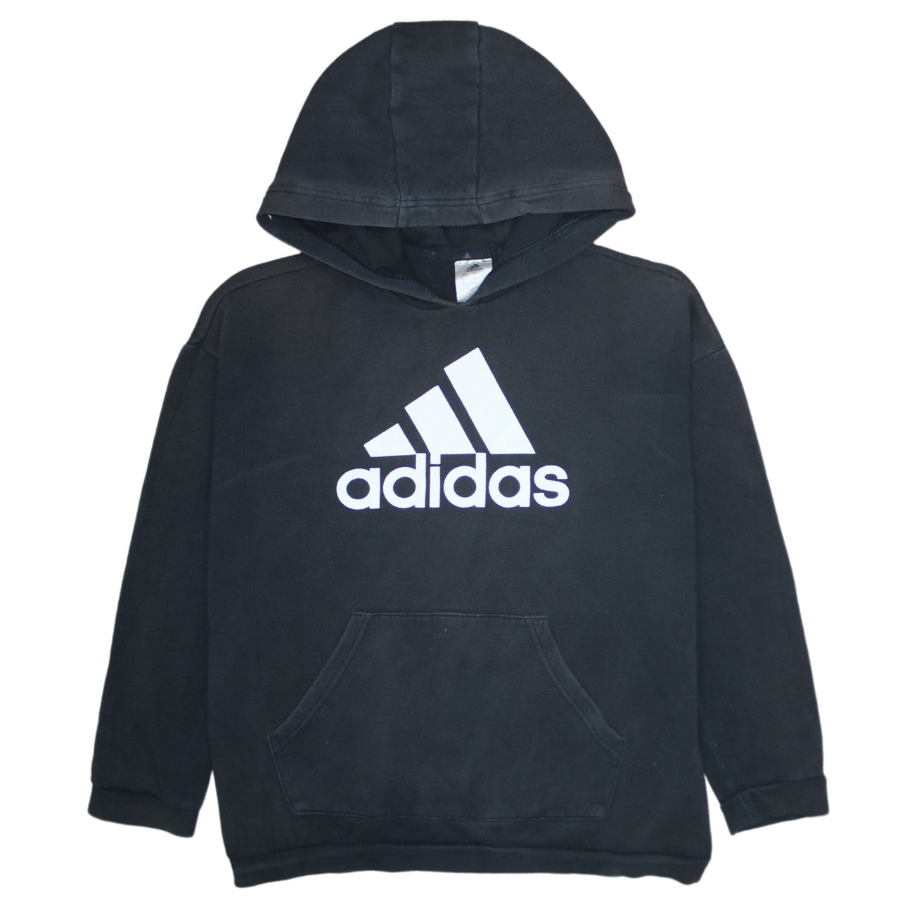Womens UK Size M adidas Black Pullover Hoodie