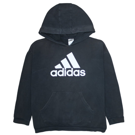Womens UK Size M adidas Black Pullover Hoodie