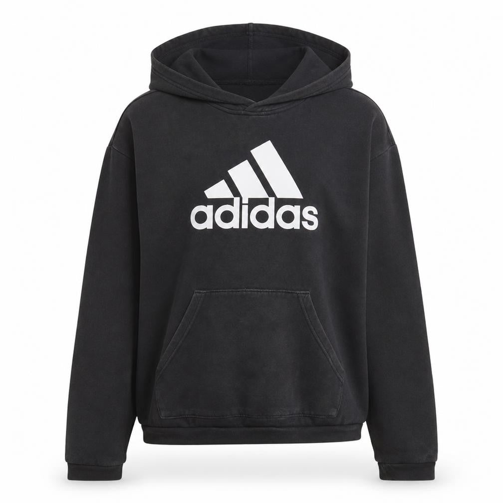 Womens UK Size M adidas Black Pullover Hoodie
