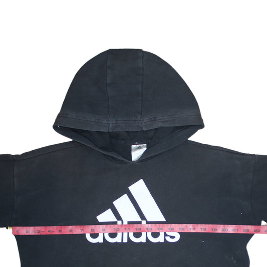 Womens UK Size M adidas Black Pullover Hoodie