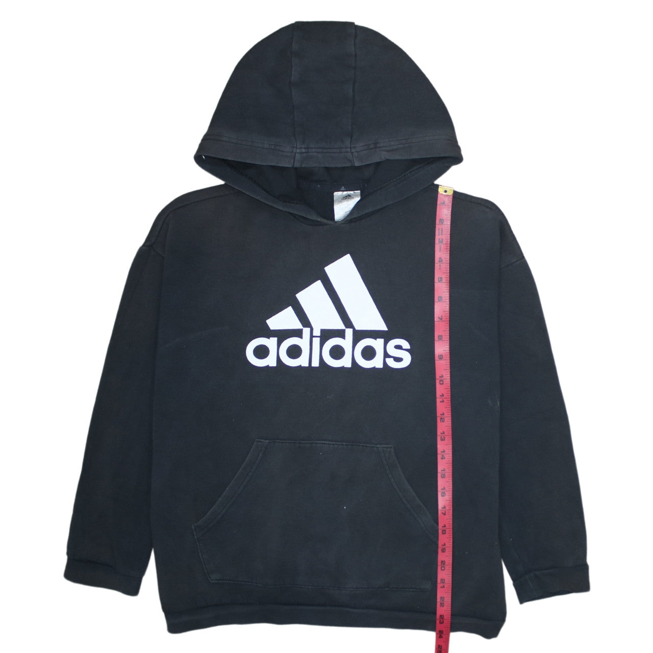 Womens UK Size M adidas Black Pullover Hoodie