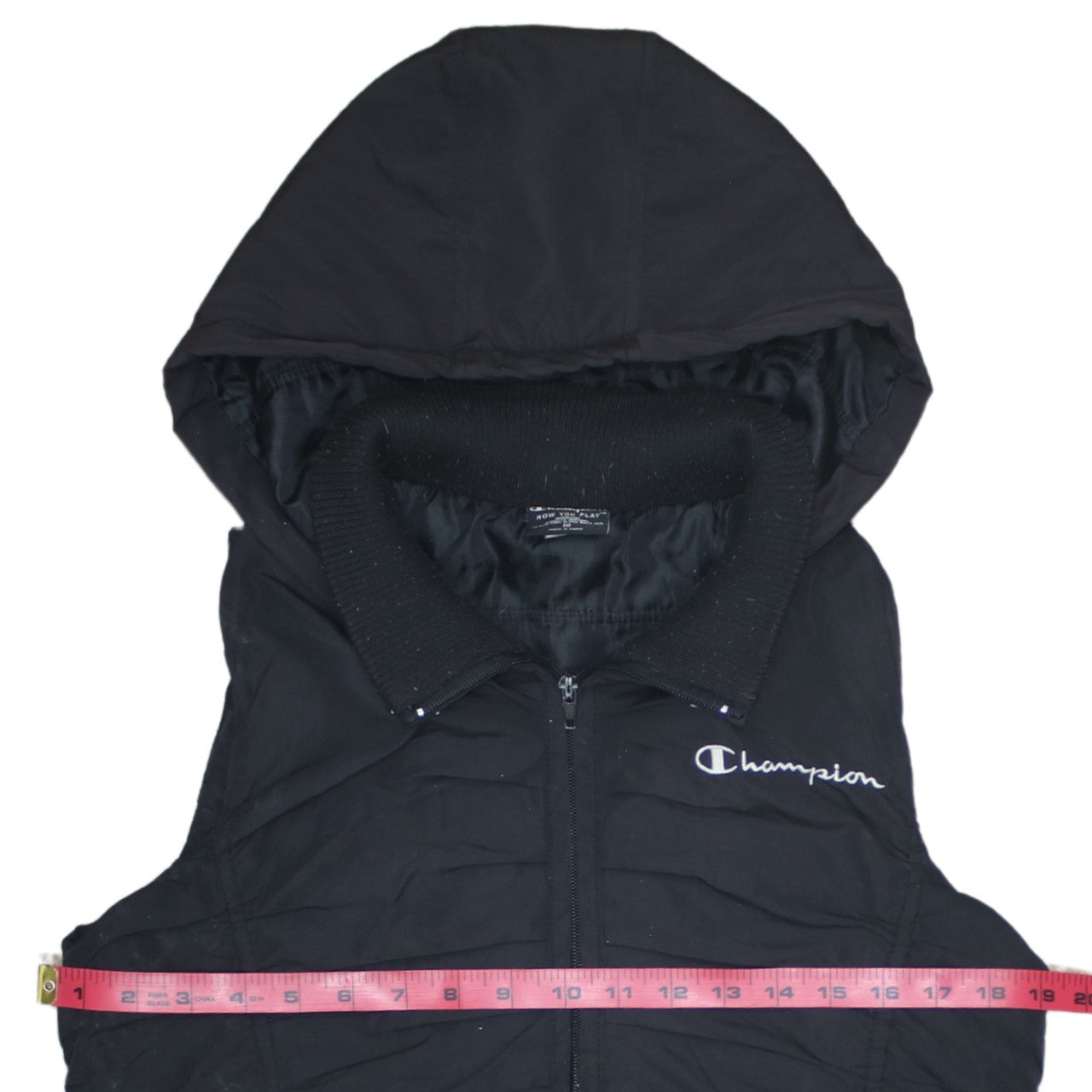 Mens UK Size M Champion Black Bodywarmer