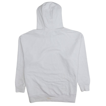 Womens UK Size S 2Pac White Pullover Hoodie