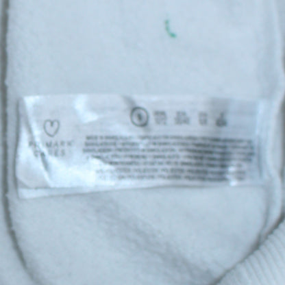 Womens UK Size S 2Pac White Pullover Hoodie