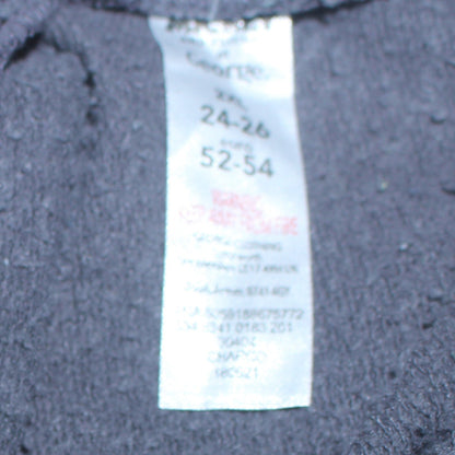 Womens UK Size 24-26 George Black Pullover Sweatshirt