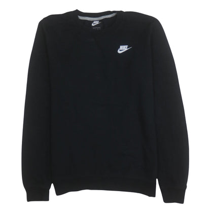 Mens UK Size XS Nike Black Pullover Sweatshirt