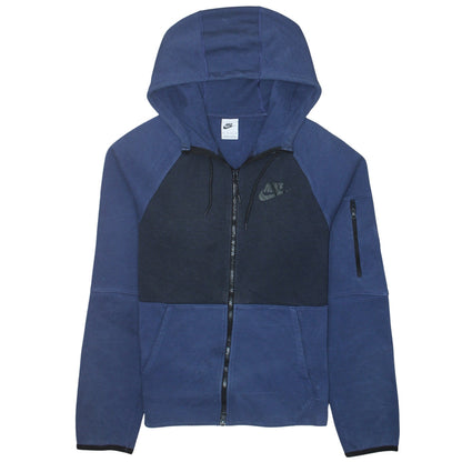 Mens UK Size XS Nike Blue Full Zip Hoodie