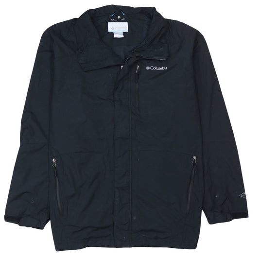 Mens UK Size XL Columbia Black Hiking Running & Jogging Cycling Walking Jacket