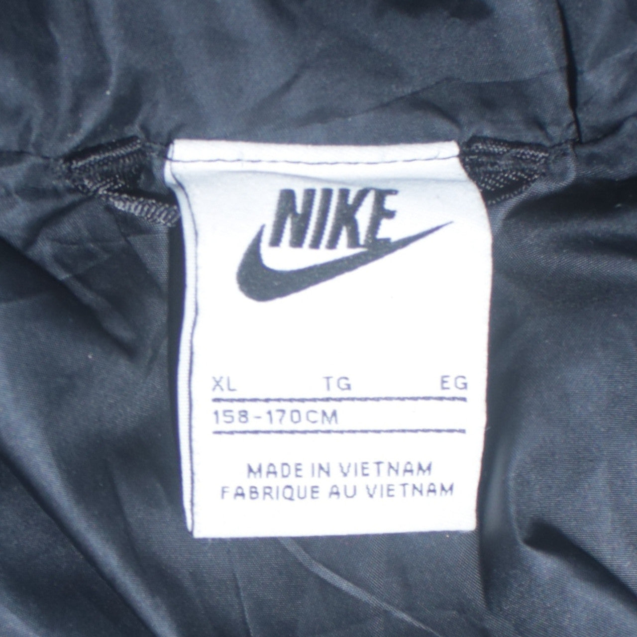 Boys UK Size 158 Nike Black Puffer Jacket