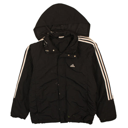 Mens UK Size M adidas Black Puffer Jacket