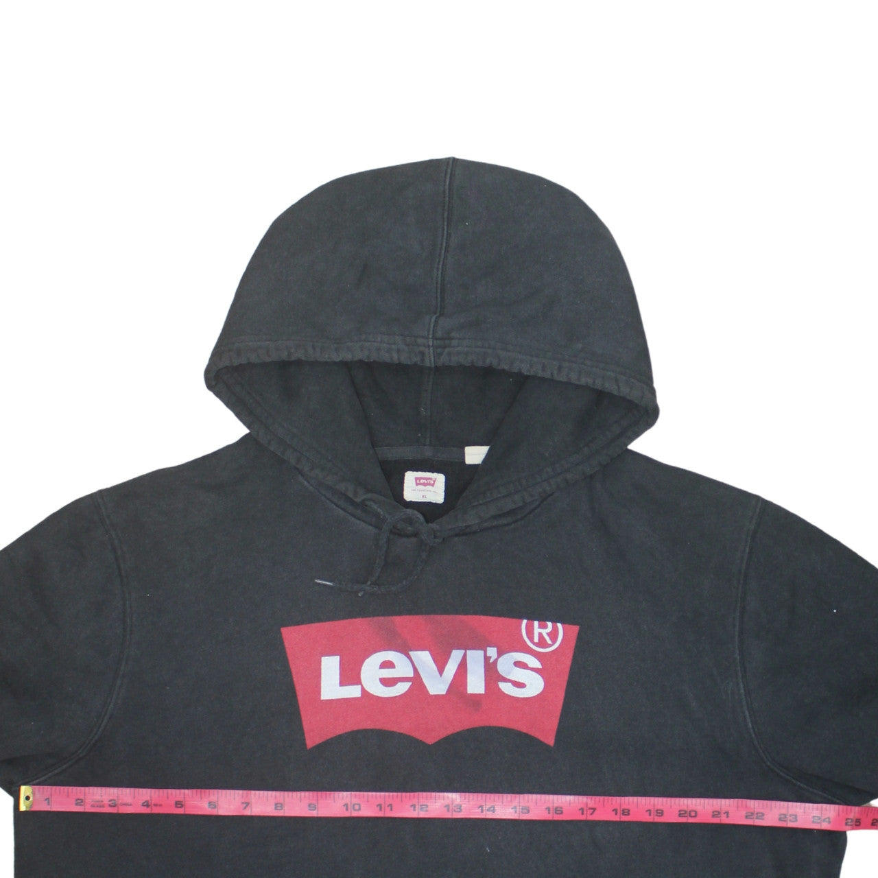Mens UK Size XL Levi's Black Pullover Hoodie