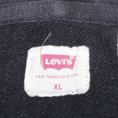 Mens UK Size XL Levi's Black Pullover Hoodie