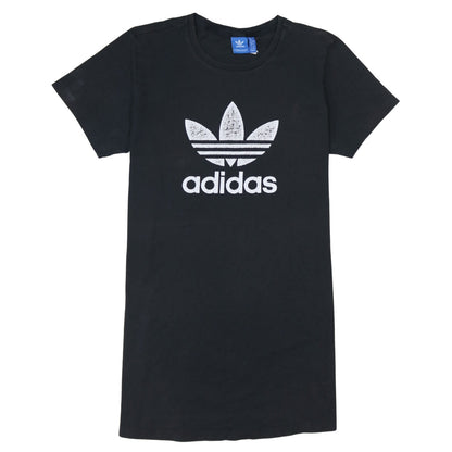Womens UK Size 16 adidas Black Basic T-Shirt