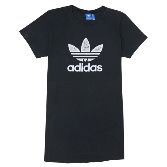 Womens UK Size 16 adidas Black Basic T-Shirt