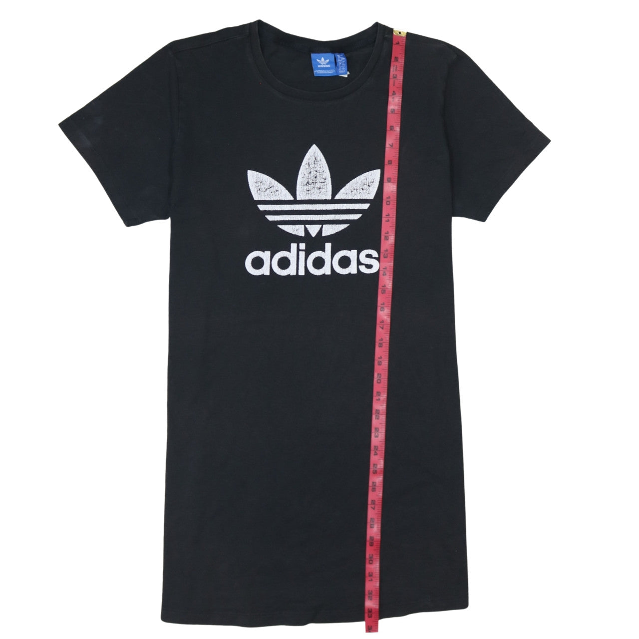 Womens UK Size 16 adidas Black Basic T-Shirt