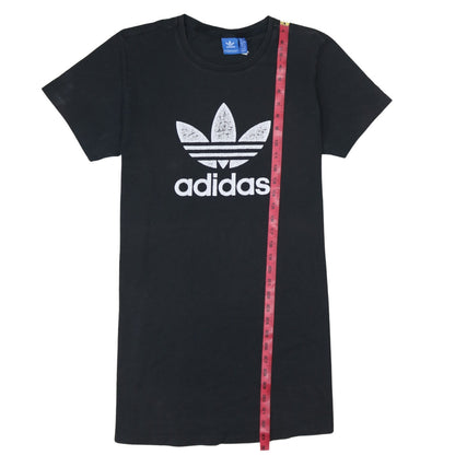 Womens UK Size 16 adidas Black Basic T-Shirt