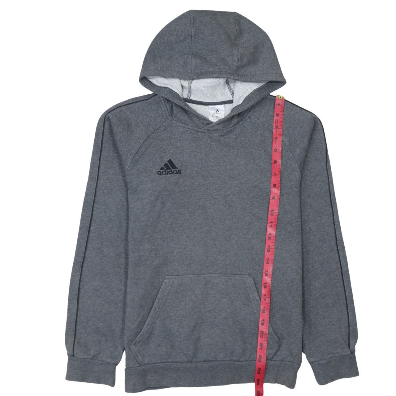 Mens UK Size XS adidas Grey Pullover Hoodie