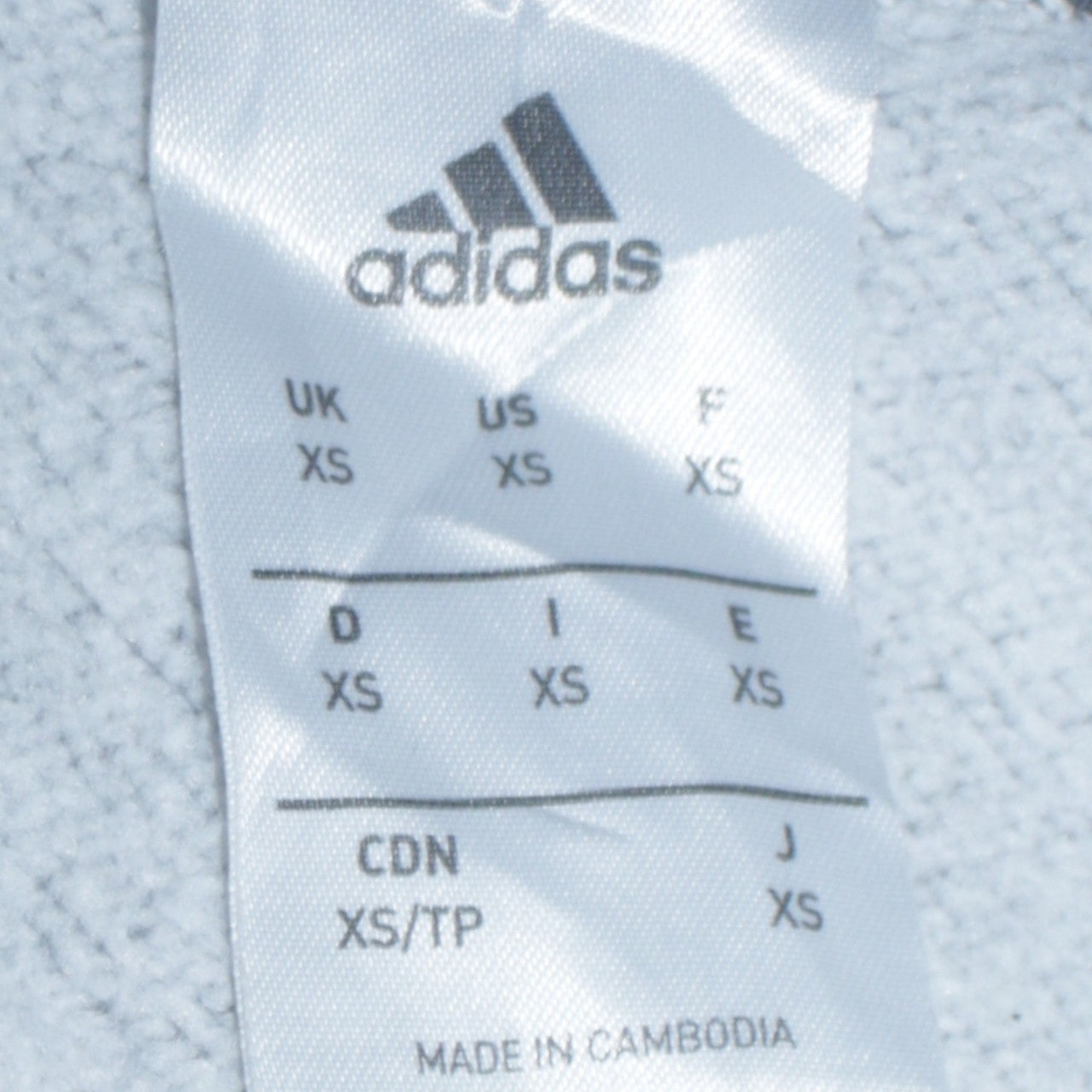 Mens UK Size XS adidas Grey Pullover Hoodie