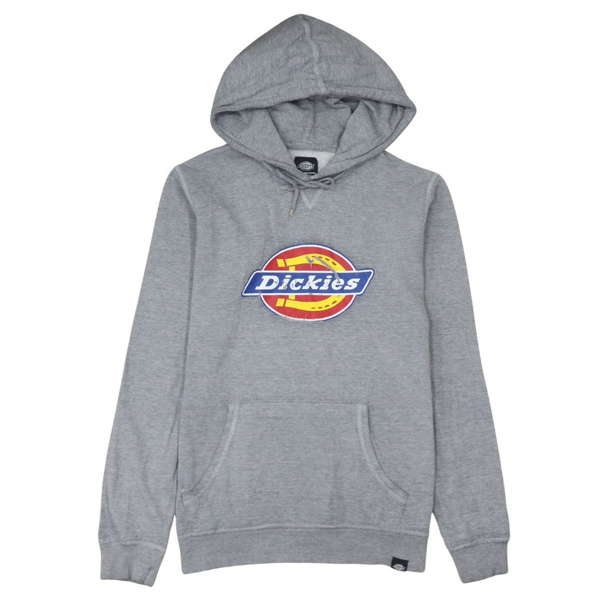 Mens UK Size S Dickies Grey Pullover Hoodie