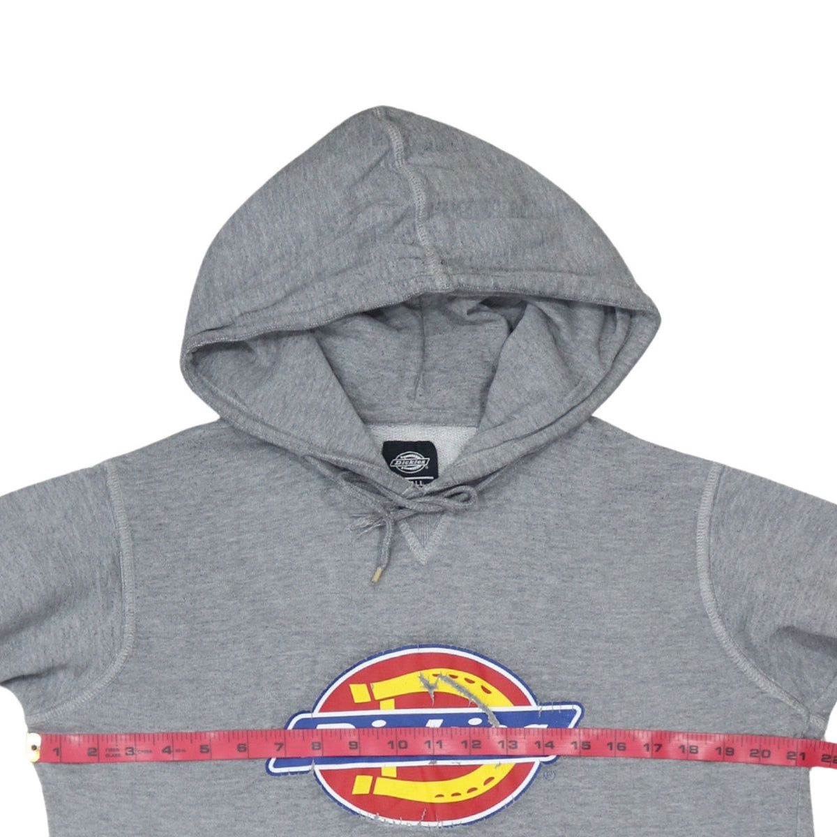 Mens UK Size S Dickies Grey Pullover Hoodie