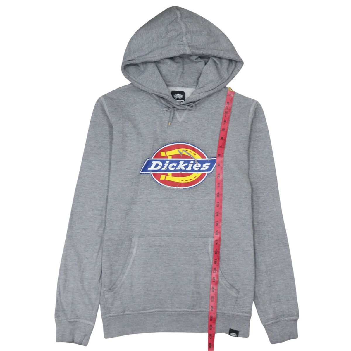 Mens UK Size S Dickies Grey Pullover Hoodie