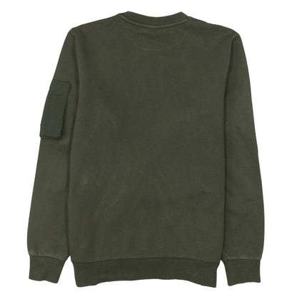 Mens UK Size M PUMA Green Pullover Sweatshirt