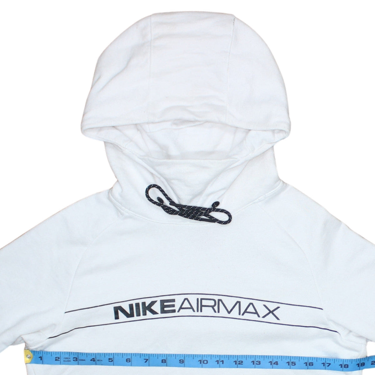 Womens UK Size S Nike White Pullover Hoodie