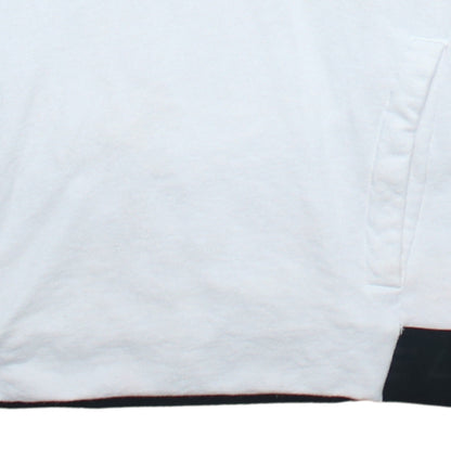 Womens UK Size S Nike White Pullover Hoodie