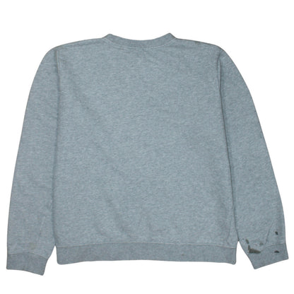 Womens UK Size M Nike Grey Pullover Sweatshirt