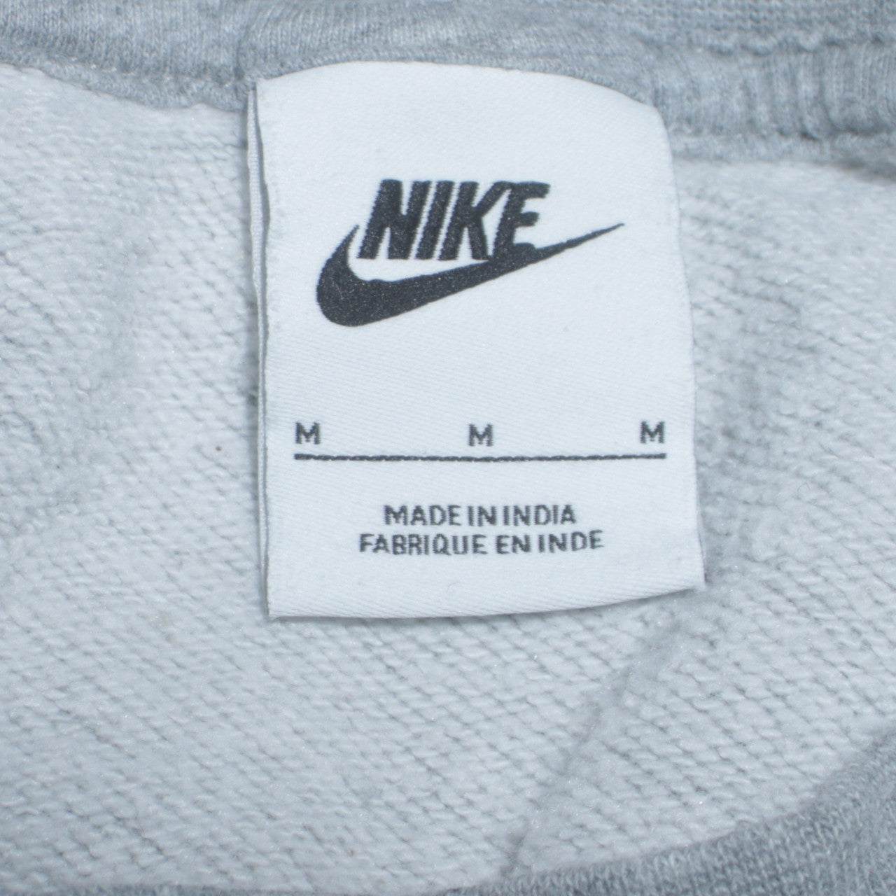 Womens UK Size M Nike Grey Pullover Sweatshirt