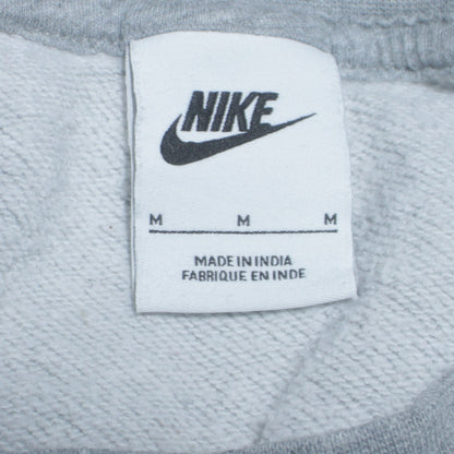 Womens UK Size M Nike Grey Pullover Sweatshirt