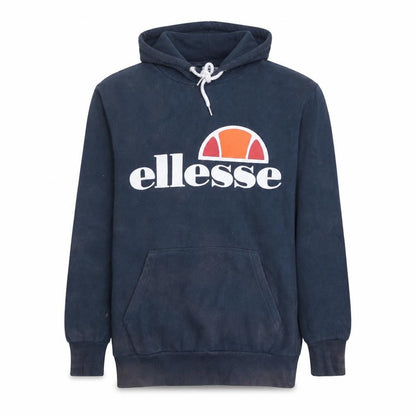 Mens UK Size M ellesse Blue Pullover Hoodie