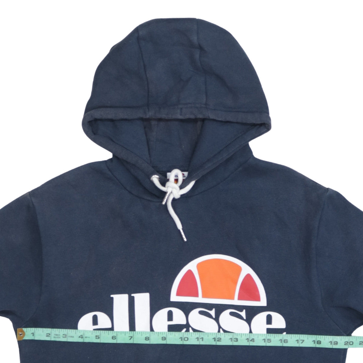 Mens UK Size M ellesse Blue Pullover Hoodie