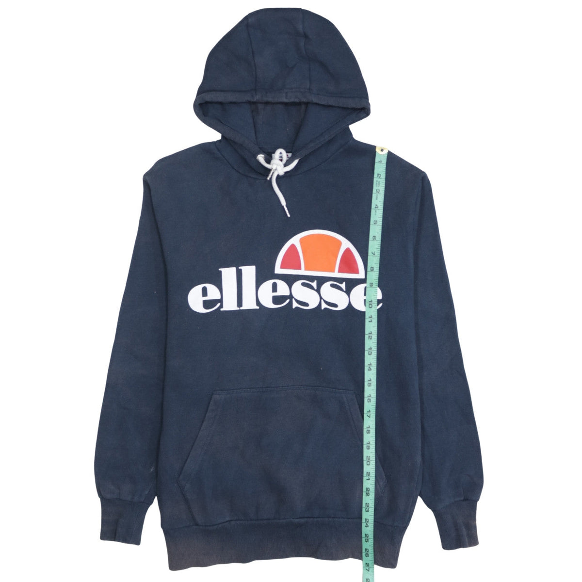 Mens UK Size M ellesse Blue Pullover Hoodie