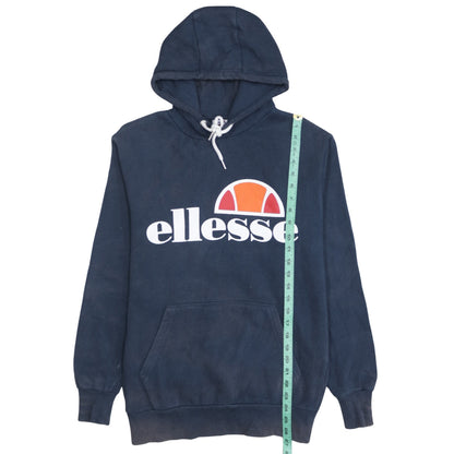 Mens UK Size M ellesse Blue Pullover Hoodie
