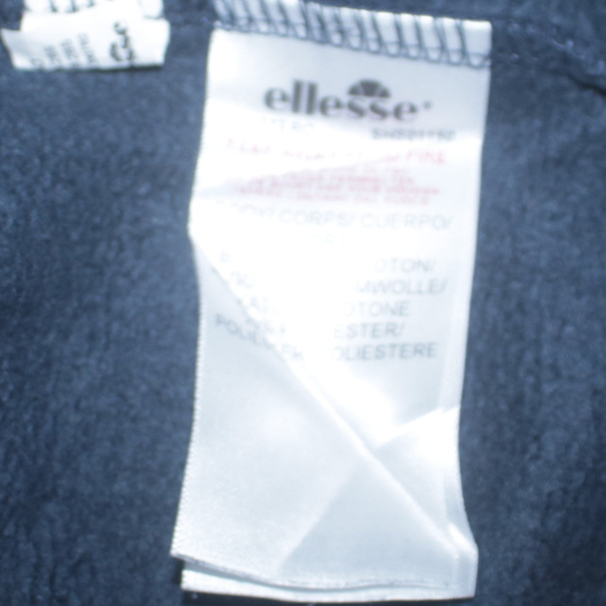 Mens UK Size M ellesse Blue Pullover Hoodie