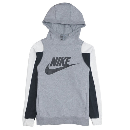 Womens UK Size XS Nike Grey Pullover Hoodie