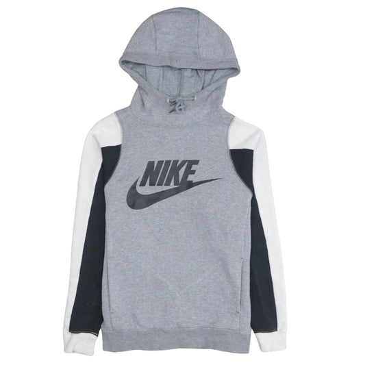Womens UK Size XS Nike Grey Pullover Hoodie