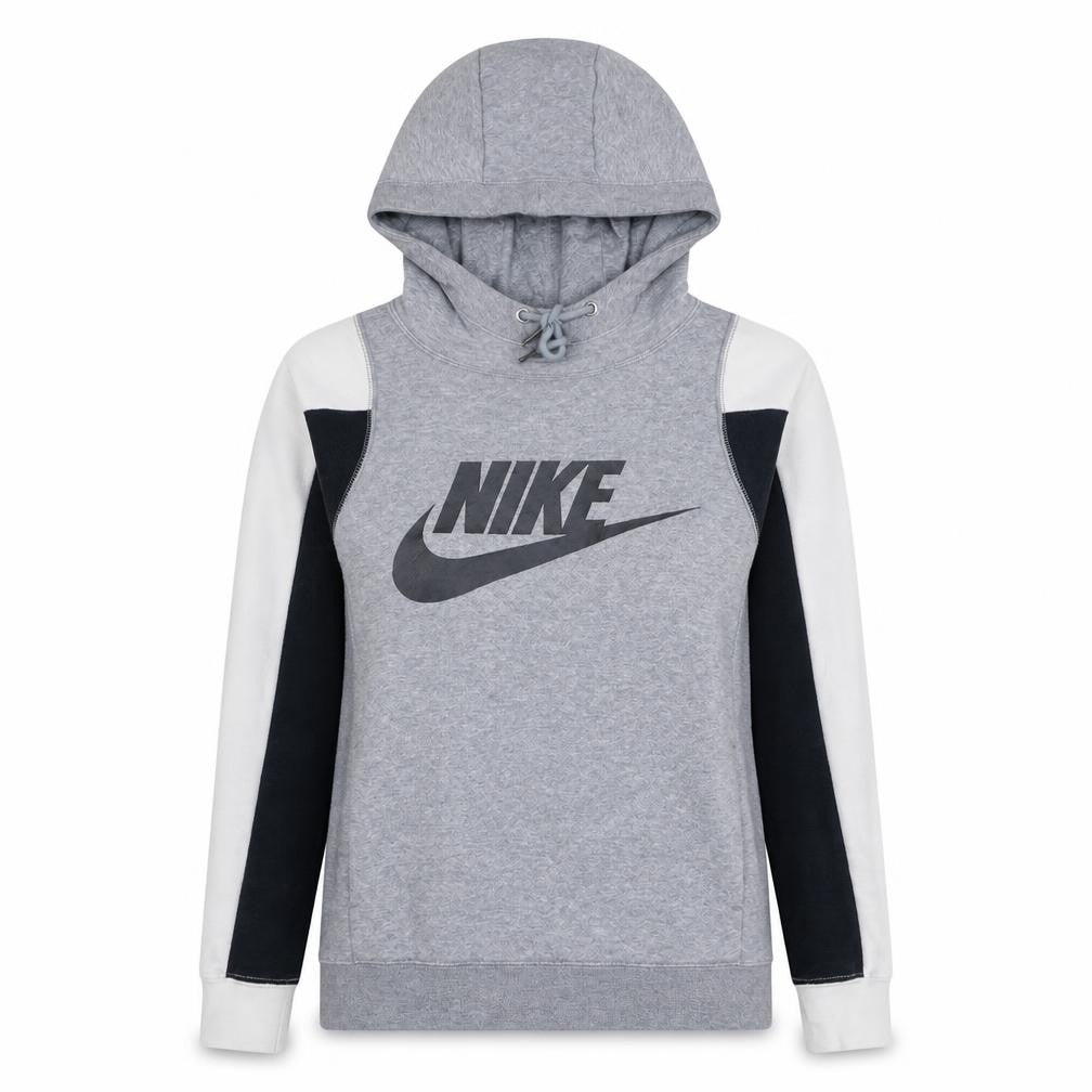 Womens UK Size XS Nike Grey Pullover Hoodie