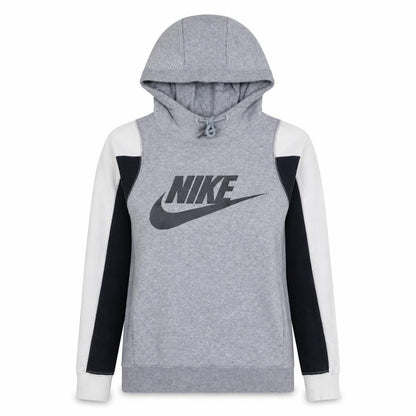 Womens UK Size XS Nike Grey Pullover Hoodie