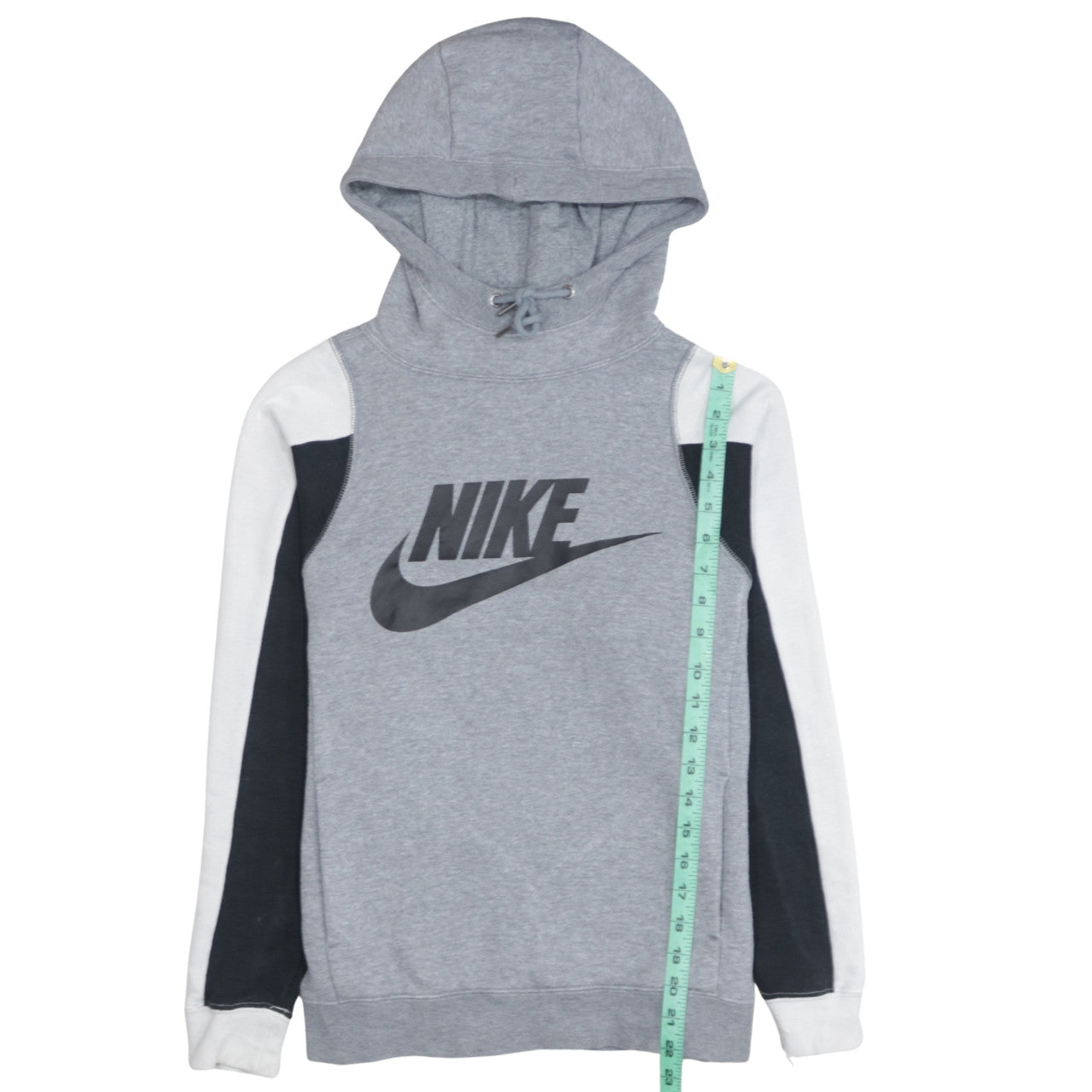 Womens UK Size XS Nike Grey Pullover Hoodie