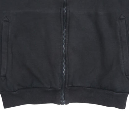 Puma Boys Black Track Jacket Size 14 Years Full Zip Fleece Activewear