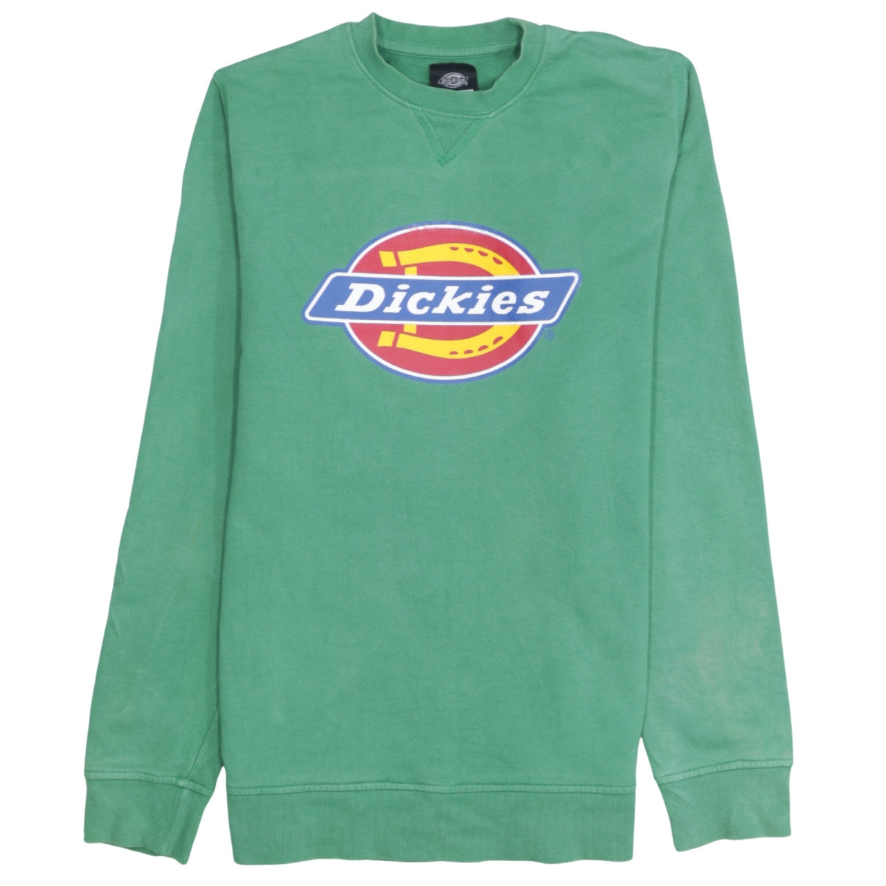 Mens UK Size M Dickies Green Pullover Sweatshirt