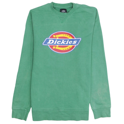 Mens UK Size M Dickies Green Pullover Sweatshirt