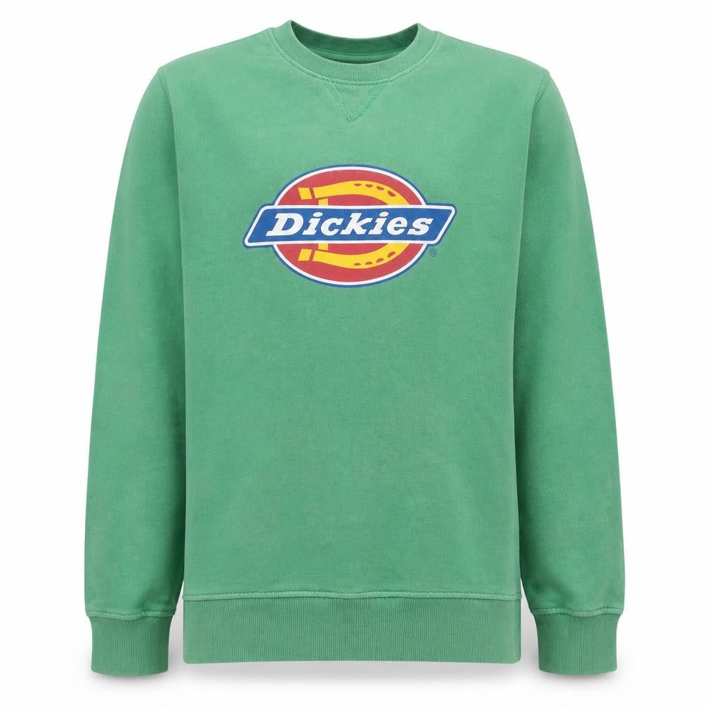 Mens UK Size M Dickies Green Pullover Sweatshirt