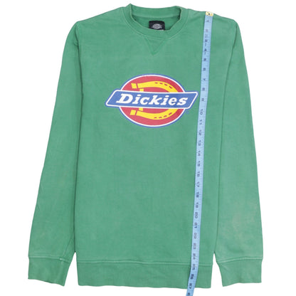 Mens UK Size M Dickies Green Pullover Sweatshirt