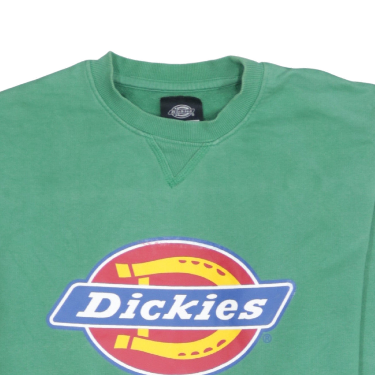 Mens UK Size M Dickies Green Pullover Sweatshirt