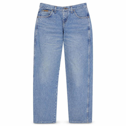 Mens UK Size M Wrangler Regular Fit Straight Blue Jeans