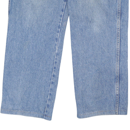 Mens UK Size M Wrangler Regular Fit Straight Blue Jeans