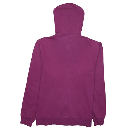 Womens UK Size L Quiksilver Purple Full Zip Hoodie